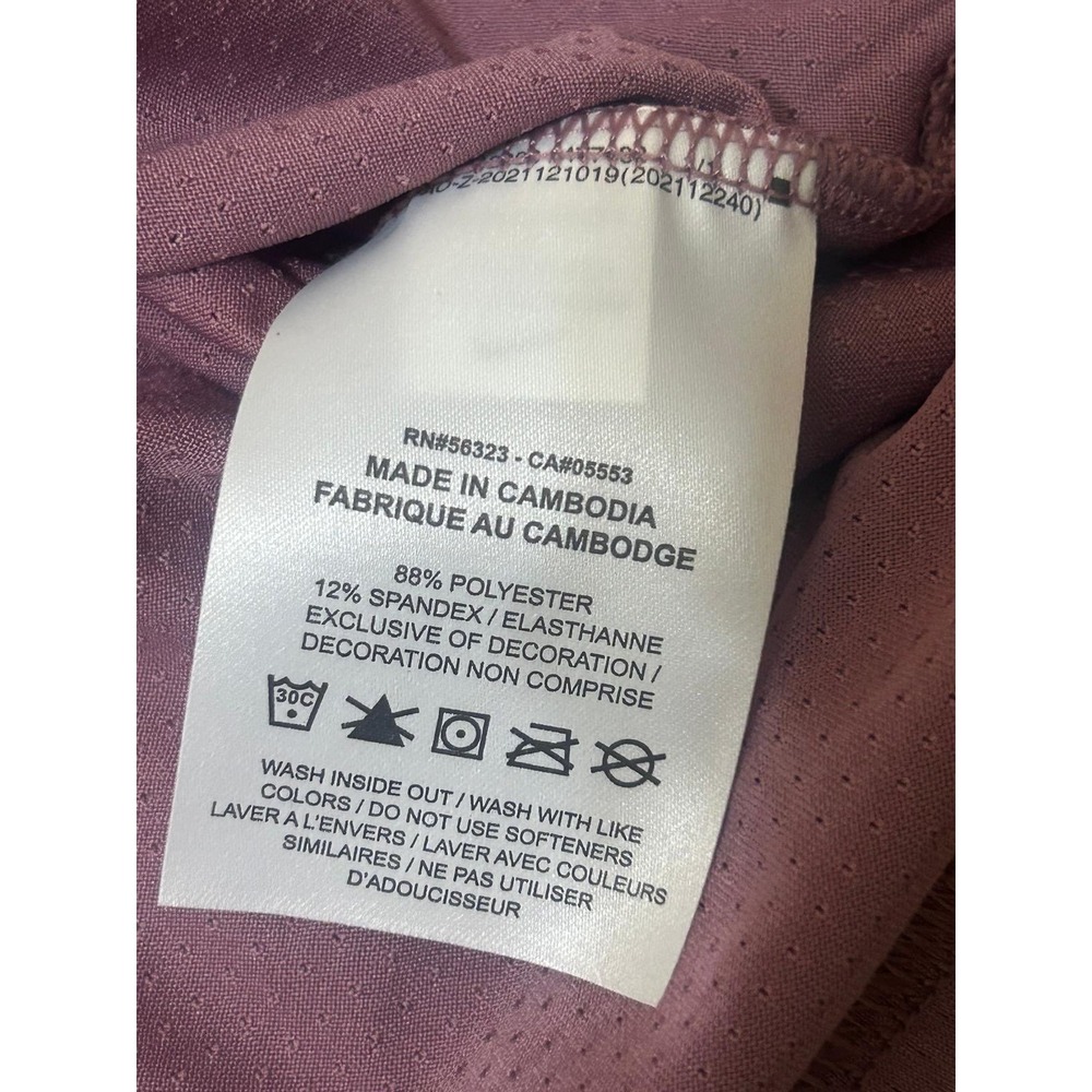 Nike Court Dri-FIT Tennis Mens Large Purple NWT FD5319-523 Colorblock Shirt - Picture 3 of 7